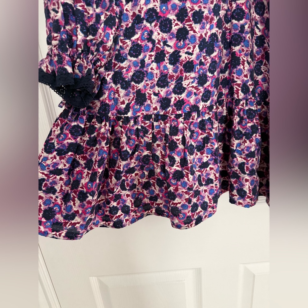 Atelier Réve Floral V-Neck Dress - Picture 2 of 8